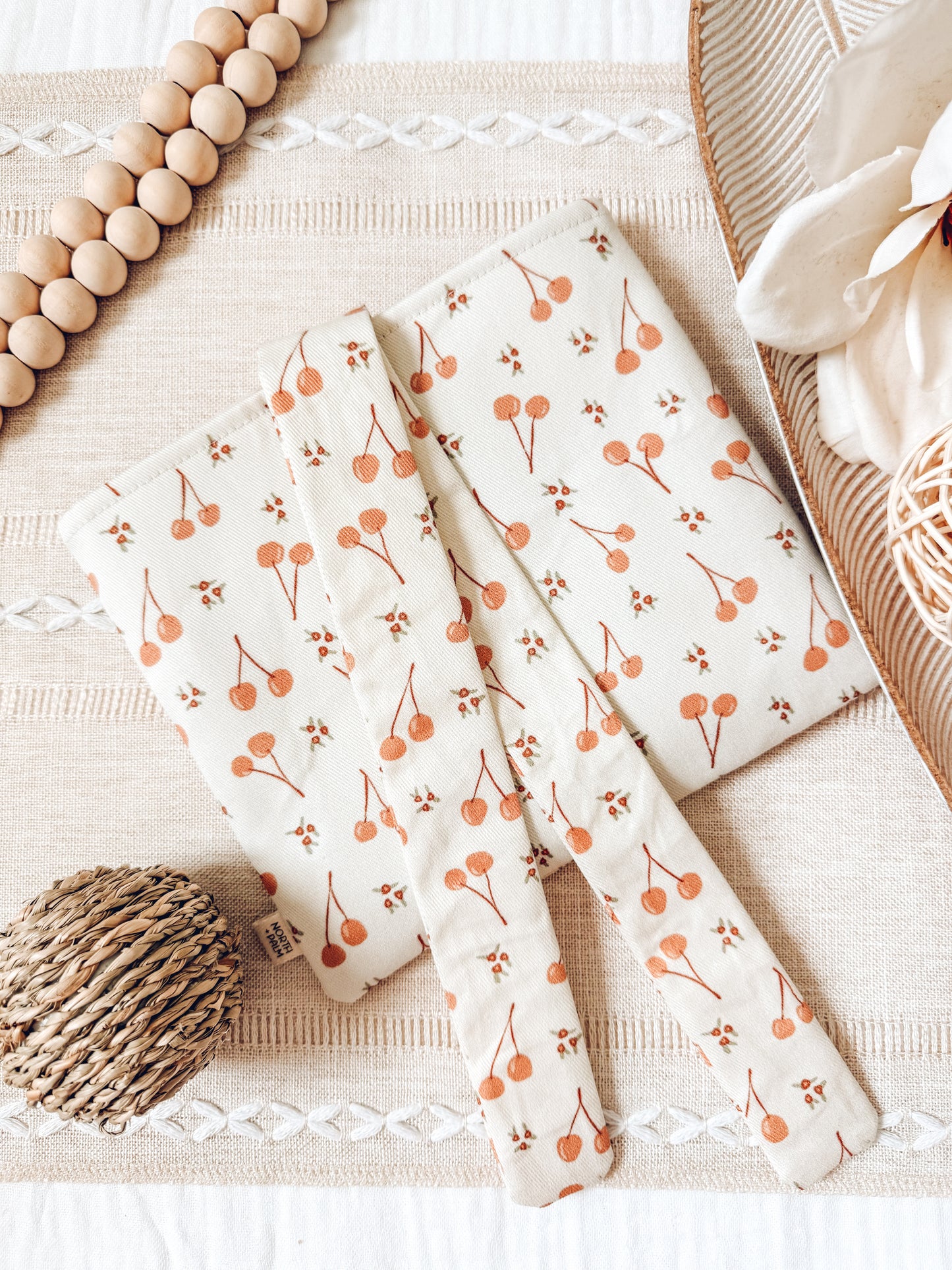Joan Cherry Bomb E-Reader Sleeve | Cushioned Kindle & Kobo Cover | Handmade Book Lover Gift