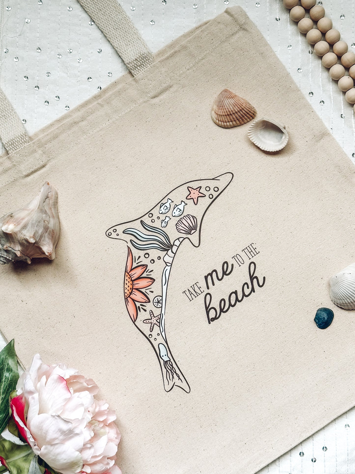 Dolphin Totebag