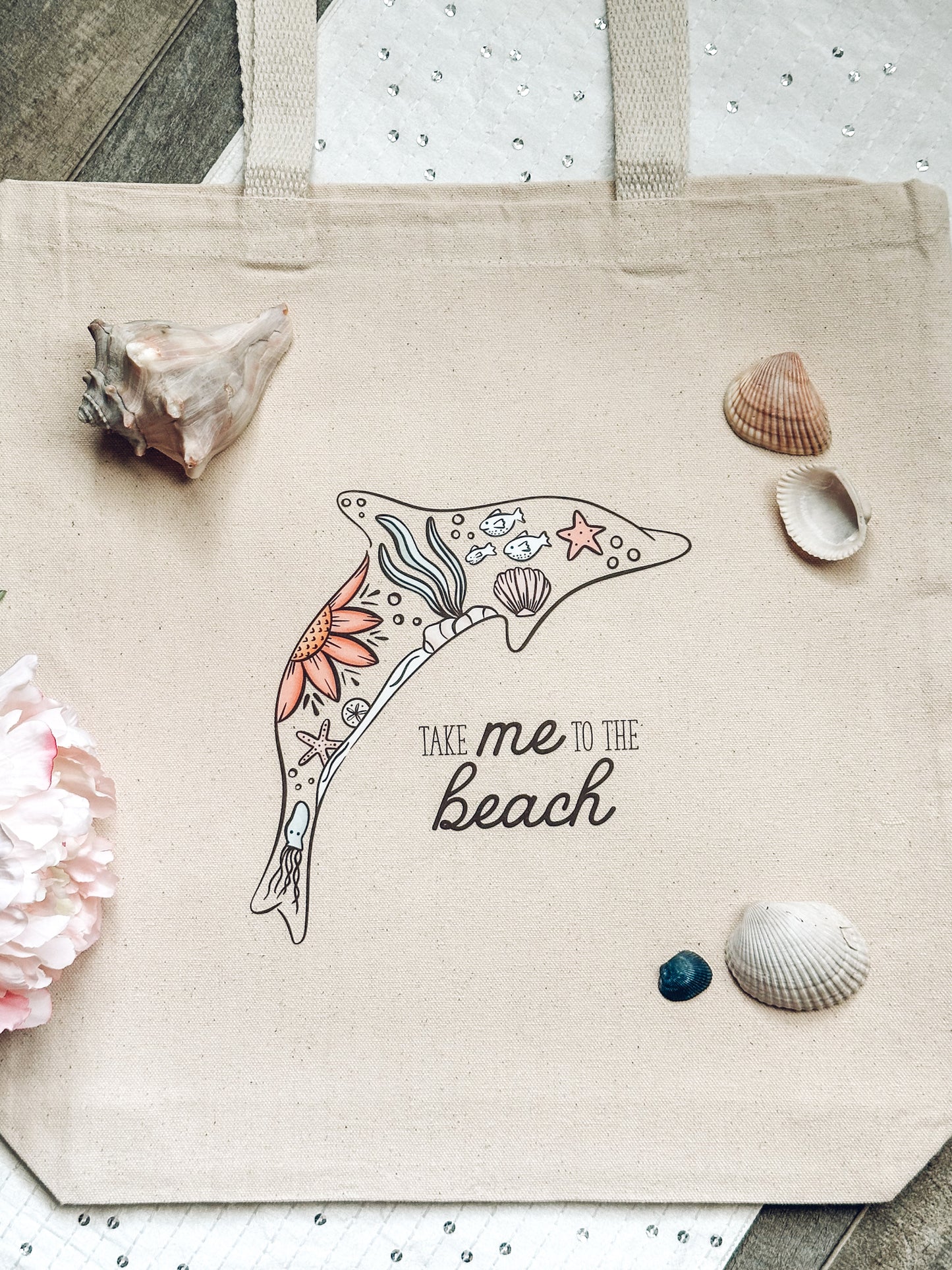 Dolphin Totebag