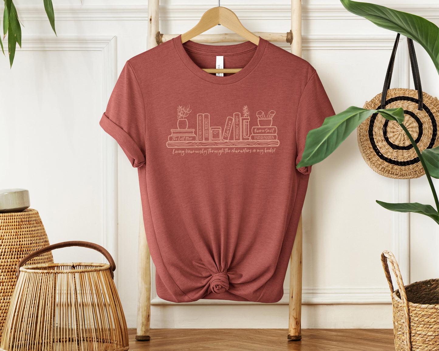 The Trope Bookshelf T-shirt