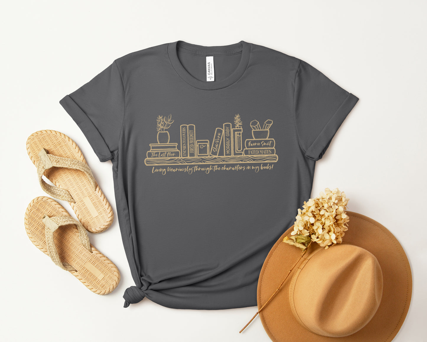 The Trope Bookshelf T-shirt