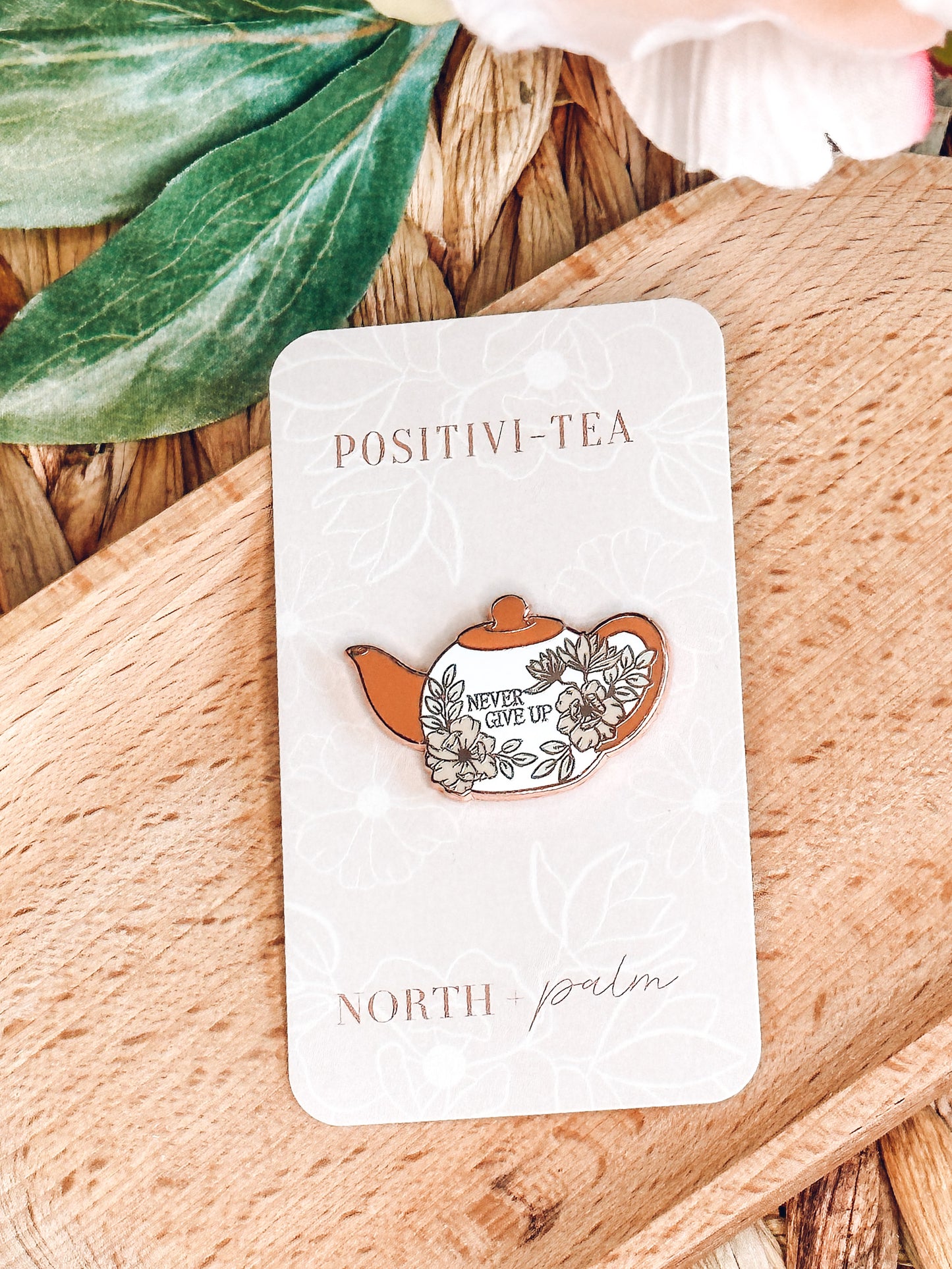 Teapot Enamel Pin