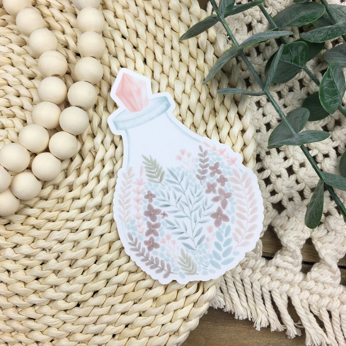 Watercolor Potion Vinyl Sticker