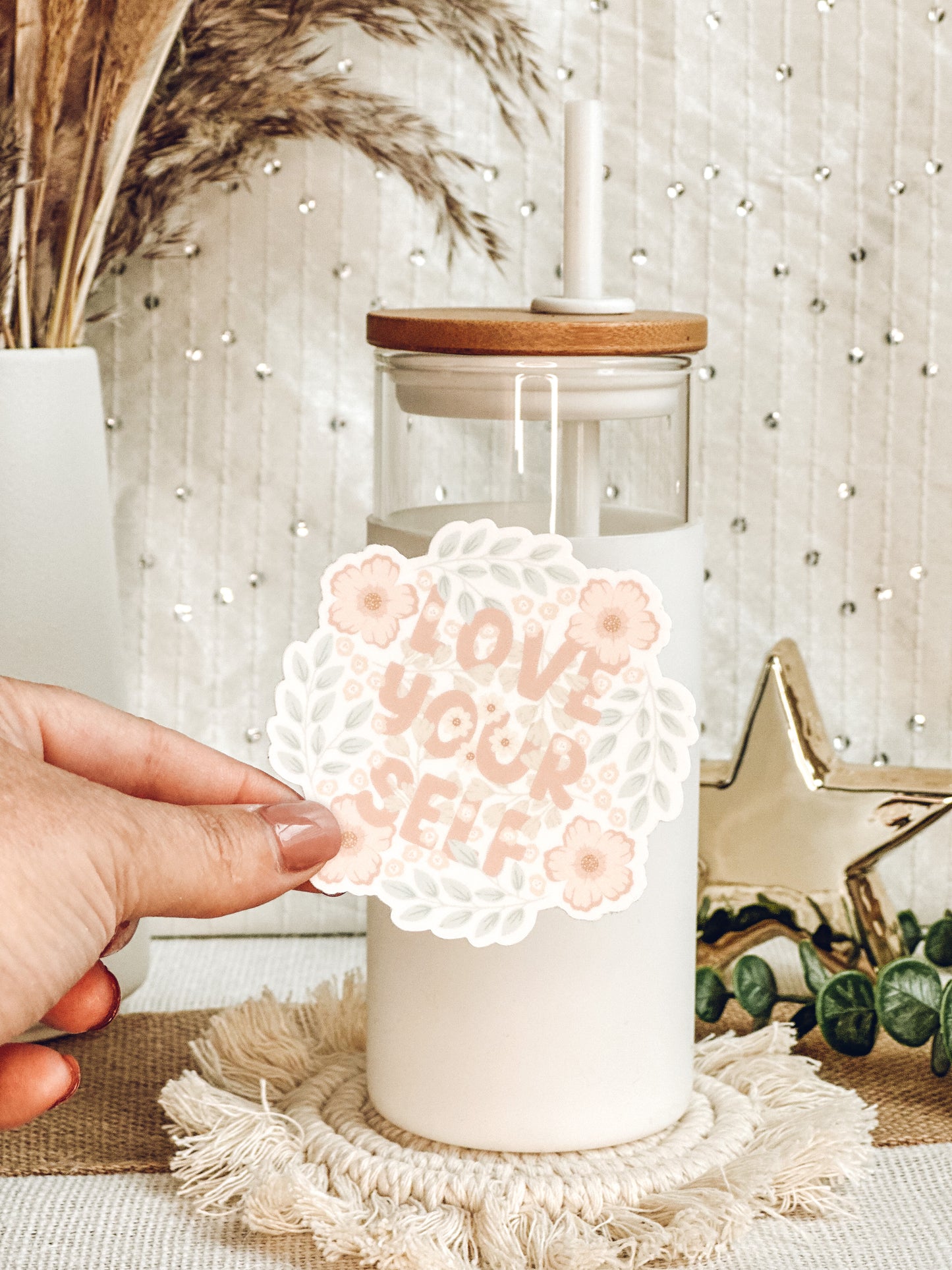 Love Yourself Vinyl Sticker