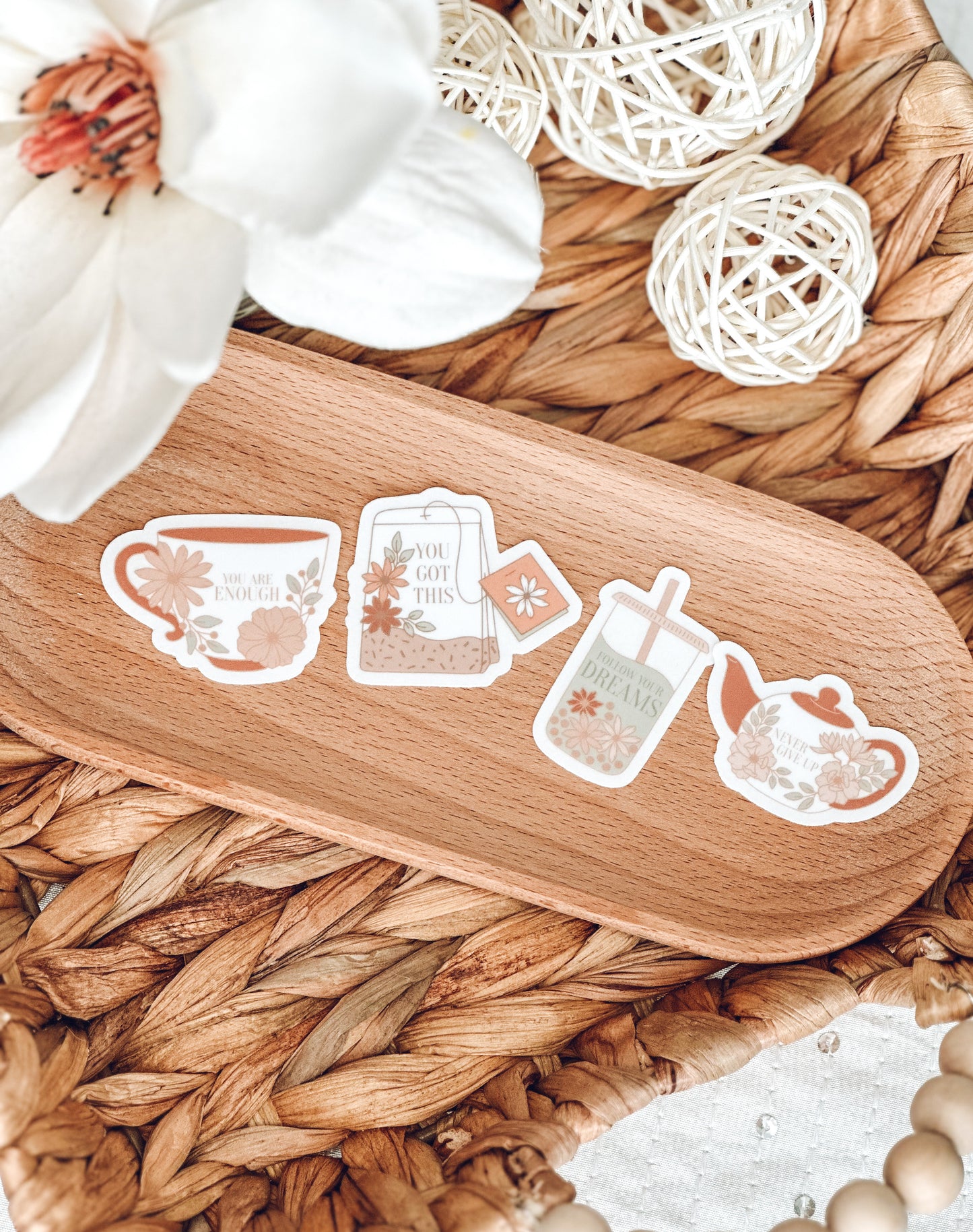 Teacup Vinyl Sticker