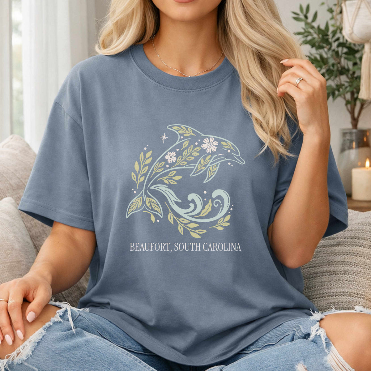 Beaufort South Carolina | Dolphin T-Shirt