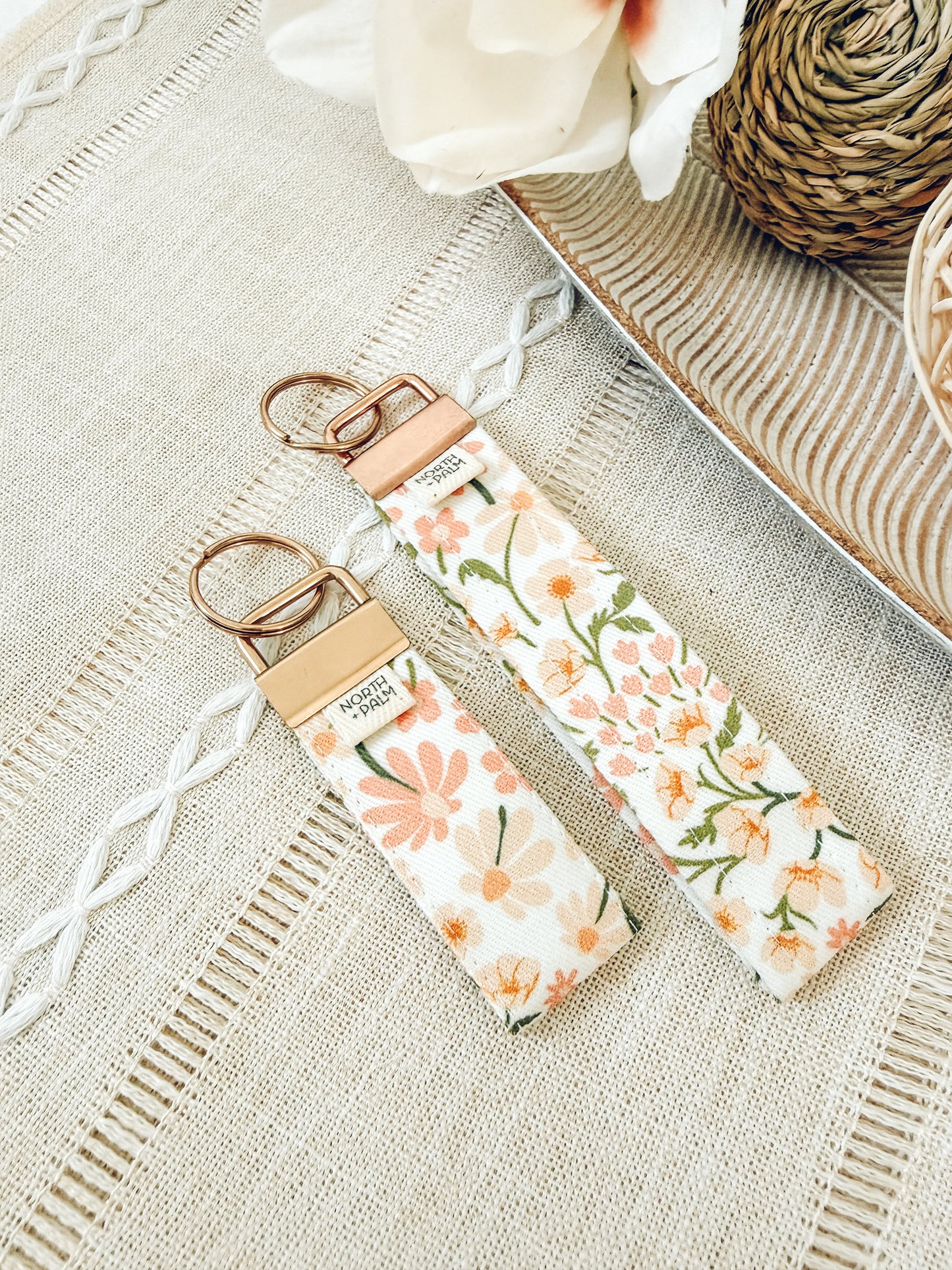 Adeline | Floral Wristlets
