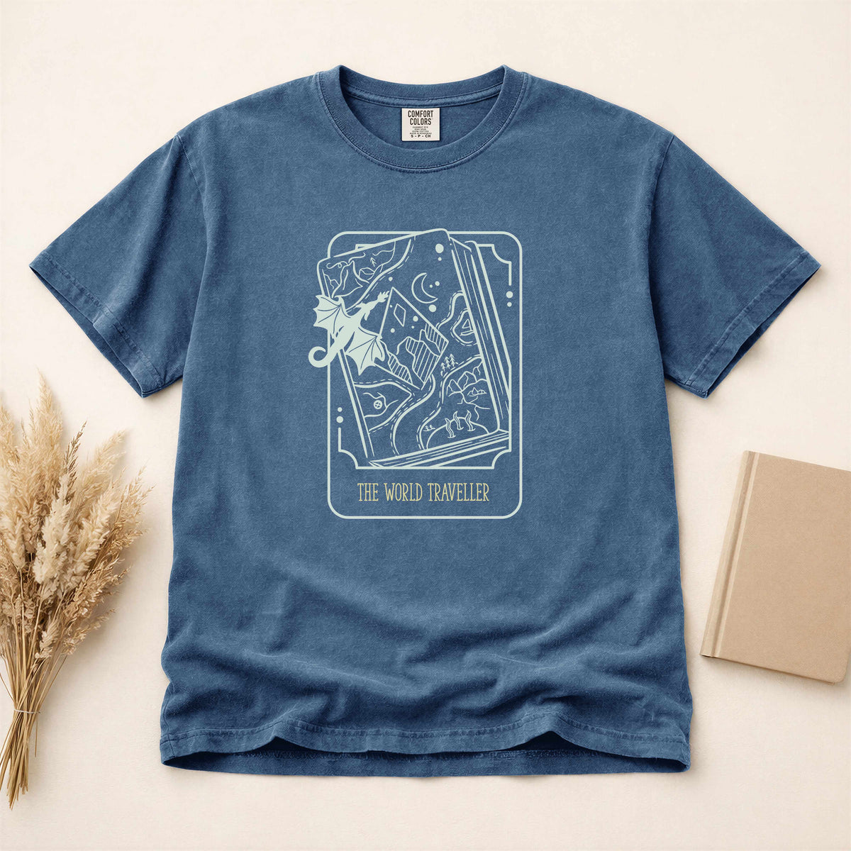 World Traveller | Fantasy Book lover T-Shirt