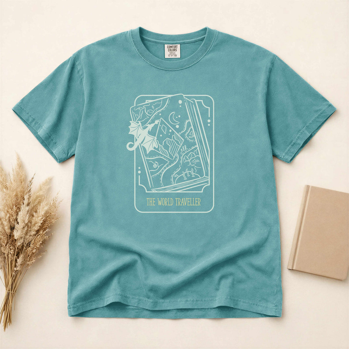 World Traveller | Fantasy Book lover T-Shirt