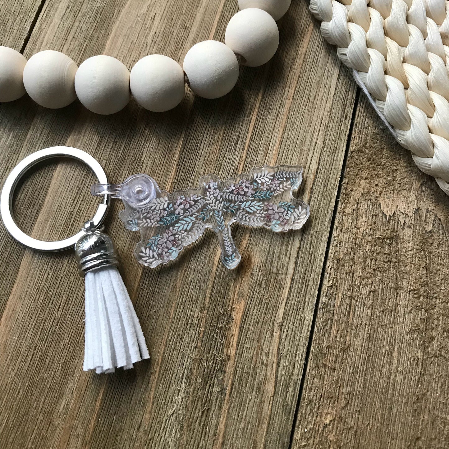 Dragonfly Acrylic Keychain