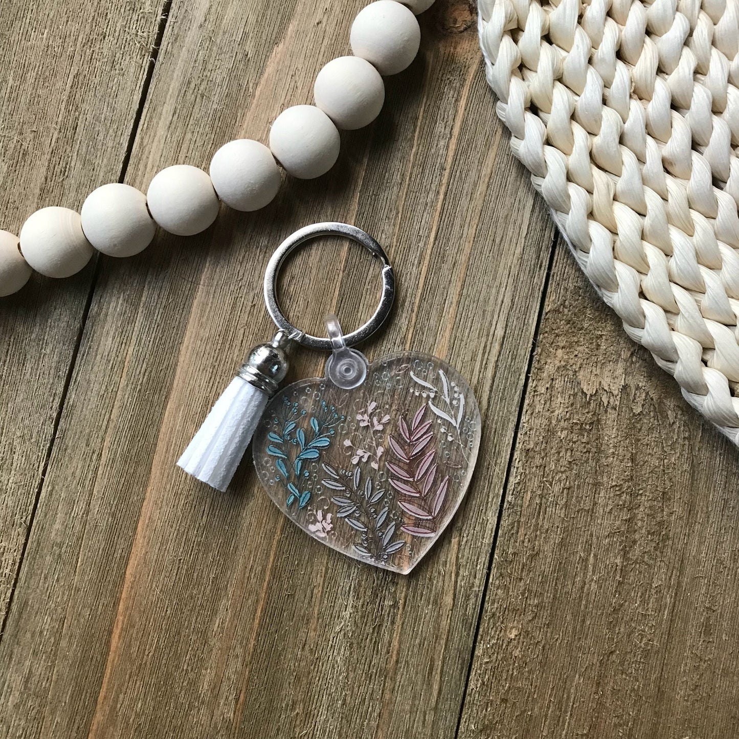 Heart Acrylic Keychain